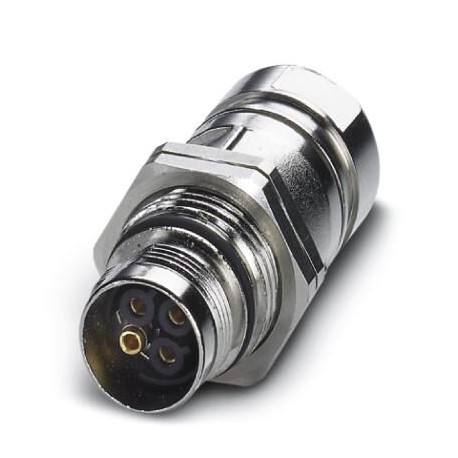 ST-3ES1N8AQ006S 1618451 PHOENIX CONTACT Plug-in connector coupling, straight, Locking SPEEDCON, M17, number ..