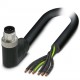 SAC-6P-M12MRM/10,0-PUR PE 1414945 PHOENIX CONTACT Cable de potencia, 6-polos, PUR sin halógenos, negro grisá..