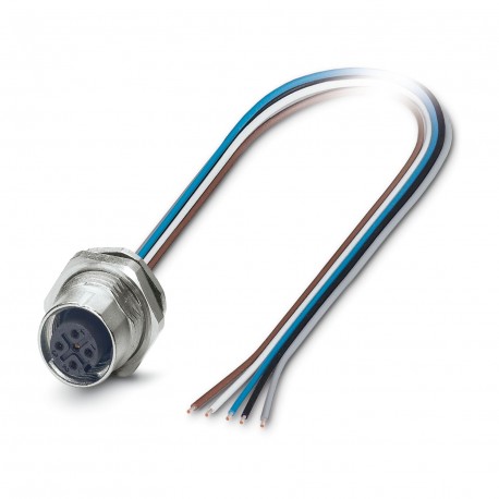 SACC-DSI-M12FS-5CON-M16/1,0 1419530 PHOENIX CONTACT Sensor/actuator flush-type socket, 5-pos., M12 SPEEDCON,..