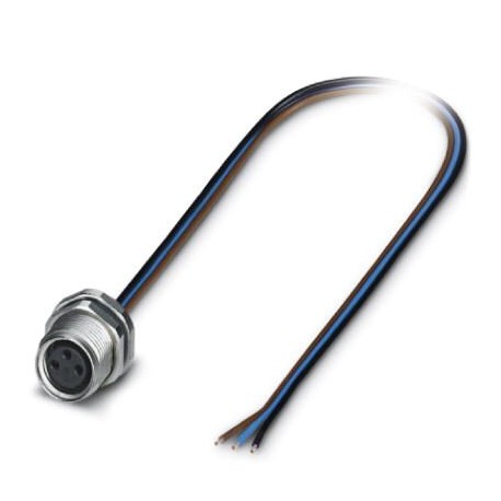 SACC-DSI-M8FS-3CON-M10/0,2 1423936 PHOENIX CONTACT Sensor/actuator flush-type socket, 3-pos., M8, rear/screw..