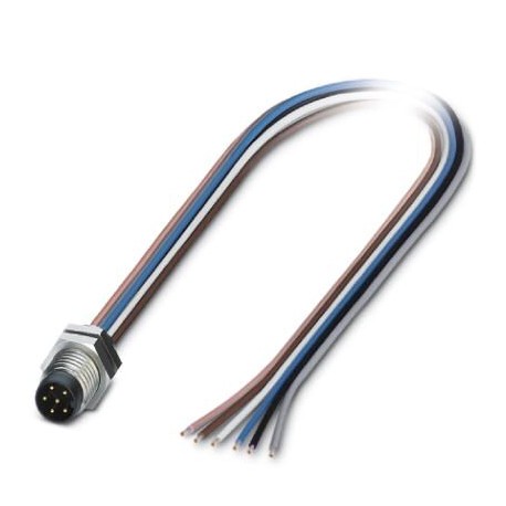 SACC-DSI-M8MS-6CON-M8/0,1-0,08 1426207 PHOENIX CONTACT Sensor-/Aktor-Einbaustecker, 6-polig, M8, Hinterwand-..