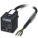 SAC-3P- 3,0-534/A-1L-V 230V 1453724 PHOENIX CONTACT Sensor/actuator cable, 3-position, PVC, black, free cabl..