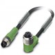 SAC-3P-M 8MS/ 0,5-PUR/M12FR 1500143 PHOENIX CONTACT Кабель для датчика / исполнительного элемента, 3-полюсн...
