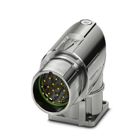 M23-17P1N8AA600S 1628492 PHOENIX CONTACT Device connector for front wall, M23 PRO, angled rotatable, for sta..
