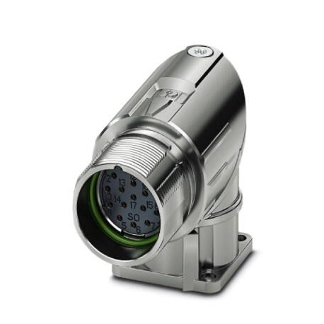 M23-17S1N8AA500S 1628497 PHOENIX CONTACT Device connector for front wall, M23 PRO, angled rotatable, for sta..