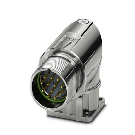 M23-12P1N8AA500S 1628498 PHOENIX CONTACT Device connector for front wall, M23 PRO, angled rotatable, for sta..