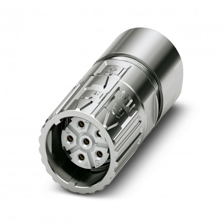 M23-5ES198A8024S 1628816 PHOENIX CONTACT Cabo conector M23 PRO, reto, curto, blindado: sim, ONECLICK rápido,..