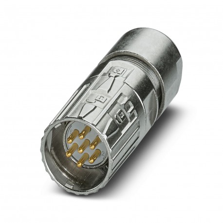 M23-07P1N8A80DUS 1629176 PHOENIX CONTACT M23, Conector para cables, serie: M23 PRO, recto, apantallado: sí, ..