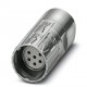 M23-06S1N8A80DUS 1629184 PHOENIX CONTACT M23, Conector para cables, serie: M23 PRO, recto, apantallado: sí, ..