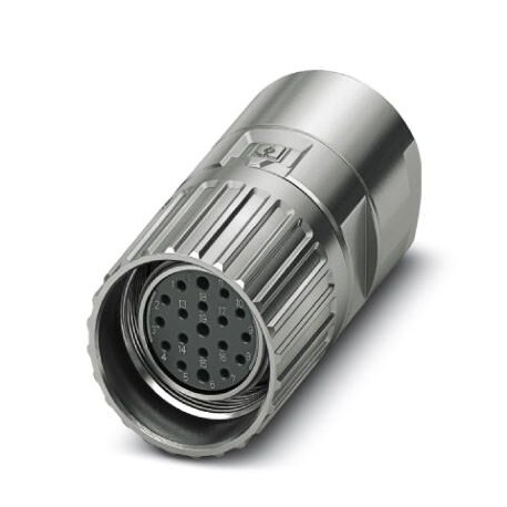 M23-1RS1N8A80DU 1629196 PHOENIX CONTACT M23, Conector para cables, serie: M23 PRO, recto, apantallado: sí, B..