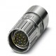 M23-17P1N8A8003 1629202 PHOENIX CONTACT Cable connector, M23 PRO, straight, shielded: yes, Screw locking, M2..
