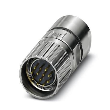 M23-12P1N8A8003 1629210 PHOENIX CONTACT Cable connector, M23 PRO, straight, shielded: yes, Screw locking, M2..