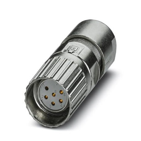 M23-06S1N8A8002 1629239 PHOENIX CONTACT Cable connector, M23 PRO, straight, shielded: yes, Screw locking, M2..