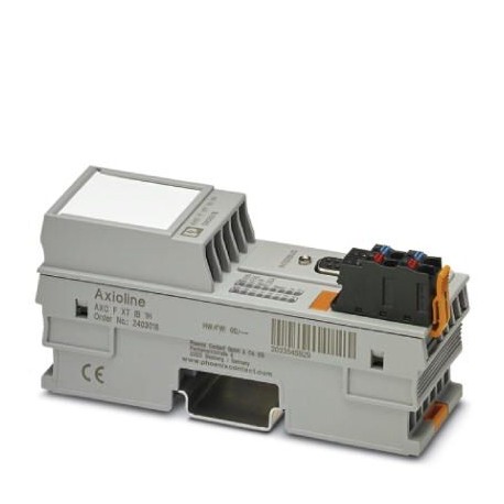 AXC F XT IB 2403018 PHOENIX CONTACT Maestro INTERBUS alineable a la izquierda para conectar componentes de b..