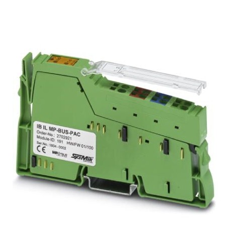 IB IL MP-BUS-PAC 2702921 PHOENIX CONTACT Inline, MP-Bus master terminal para conectar MP-dispositivos de Bar..