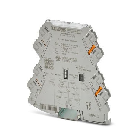 MINI MCR-2-U-UI 2902019 PHOENIX CONTACT 3-forma do condicionador de sinais, com configurável de entrada/saíd..