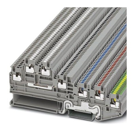 PTIO 1,5/S/5-PE/U-BK/O-WH 3244471 PHOENIX CONTACT Sensor/actuator terminal block, nom. voltage: 250 V, nomin..