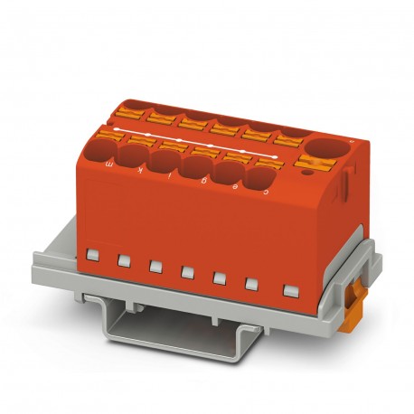 PTFIX 10/12X4-NS35 RD 3273618 PHOENIX CONTACT Distribution block, nom. voltage: 800 V, nominal current: 32 A..