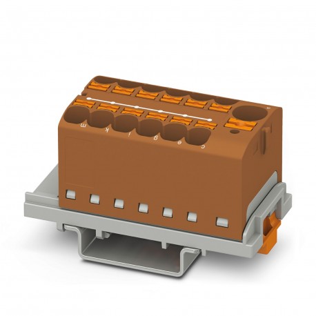 PTFIX 10/12X4-NS35 BN 3273624 PHOENIX CONTACT Distribution block, nom. voltage: 800 V, nominal current: 32 A..