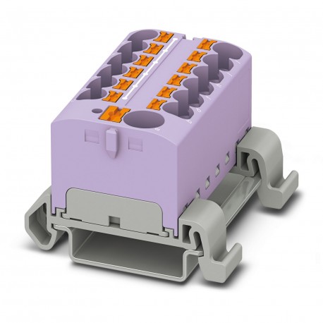 PTFIX 10/12X4-NS35A VT 3273762 PHOENIX CONTACT Distribution block, nom. voltage: 800 V, nominal current: 32 ..