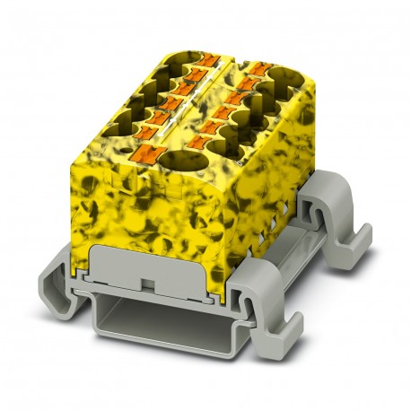 PTFIX 10/12X4-NS35A-FE 3273766 PHOENIX CONTACT Distribution block, nom. voltage: 800 V, nominal current: 32 ..