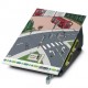 EDU PLC AB TR 8101467 PHOENIX CONTACT Action Board for Nanoline Trainer. A T-junction serves visually for pr..