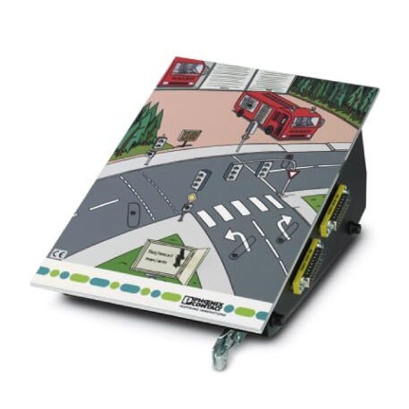 EDU PLC AB TR 8101467 PHOENIX CONTACT Action Board for Nanoline Trainer. A T-junction serves visually for pr..