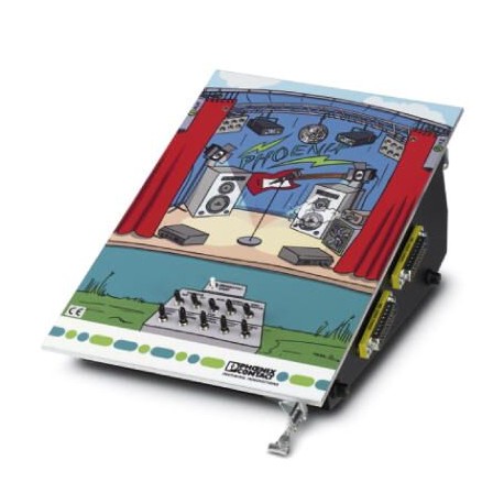 EDU PLC AB ST 8101468 PHOENIX CONTACT Action Board pour le Nanoline-Trainer. Pour visualiser l'exercice et l..