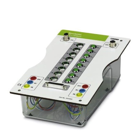 EDU IO SIM DI 8101660 PHOENIX CONTACT Das digitale I/O-Board ist ein Eduline Training Board zur Simulation d..