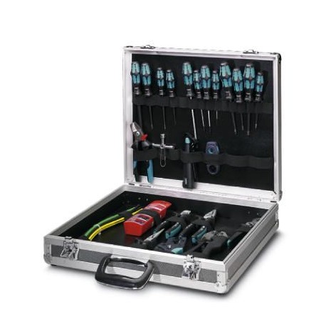 TOOL-CASE BASIC 1212428 PHOENIX CONTACT Maletín de herramientas, equipado con cortador de manguera, tenazas ..