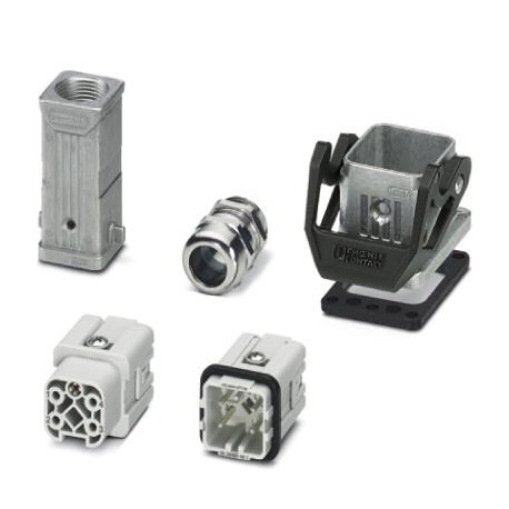 HC-STA-A04PT-BWS-HT-M20-ELCAL 1424450 PHOENIX CONTACT Conjunto de conector, grau de proteção: IP67, número d..