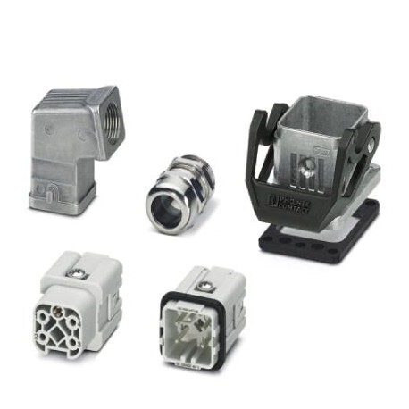 HC-STA-A04PT-BWS-HS-M20-ELCAL 1424452 PHOENIX CONTACT Conjunto de conector, grau de proteção: IP67, número d..
