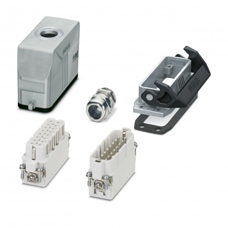 HC-STA-A16PT-BWS-HT-M25-ELCAL 1424461 PHOENIX CONTACT Conjunto de conector, grau de proteção: IP67, número d..