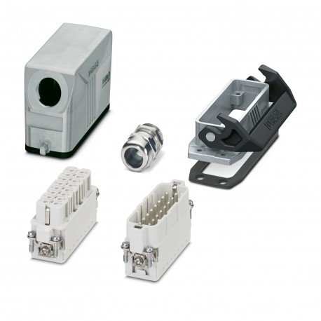 HC-STA-A16PT-BWS-HS-M25-ELCAL 1424463 PHOENIX CONTACT Conjunto de conector, grau de proteção: IP67, número d..