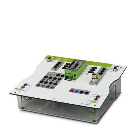 EDU ELR EMM 8101900 PHOENIX CONTACT Il trainer CONTACTRON è una training board Eduline per il comando e il m..