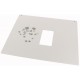 XMN342404CV1-SOND-RAL* 122194 EATON ELECTRIC Cover +mounting Kit, for NZM3, vertical, 4P, HxA 600x425mm, spe..