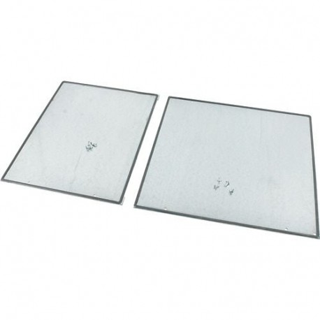 XSPBU0606-42 119924 EATON ELECTRIC Placa de separação inferior, galvanizada, IP55, para AxP 600x600mm