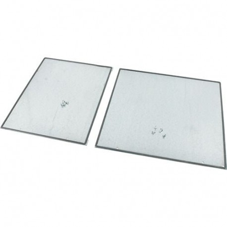 XSPBU0606-42 119924 EATON ELECTRIC Plate separation bottom, galvanized, IP55, for AxP 600x600mm