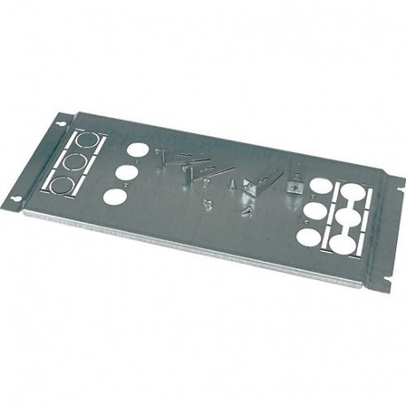 XMN341206MP 172201 EATON ELECTRIC Mounting plate, +mounting Kit, for NZM3, horizontal, 4P, HxA 300x600mm