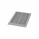 XTSZDPA2 172690 Y7-172690 EATON ELECTRIC Placa ventilada IP4X para puerta, 2 columns