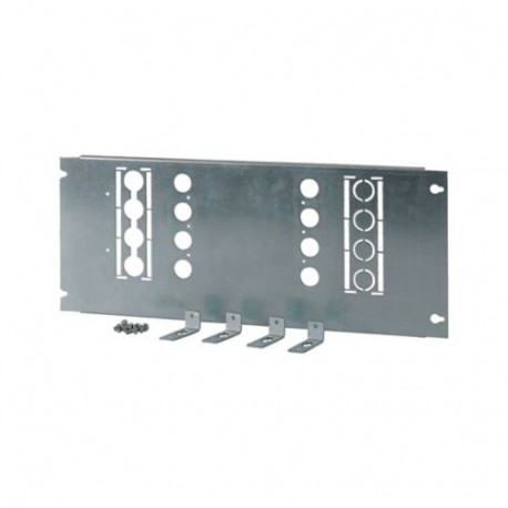 XMN240806M-XMVR 173410 EATON ELECTRIC Mounting plate, +mounting Kit, for NZM2, horizontal, 4P, HxA 200x600mm