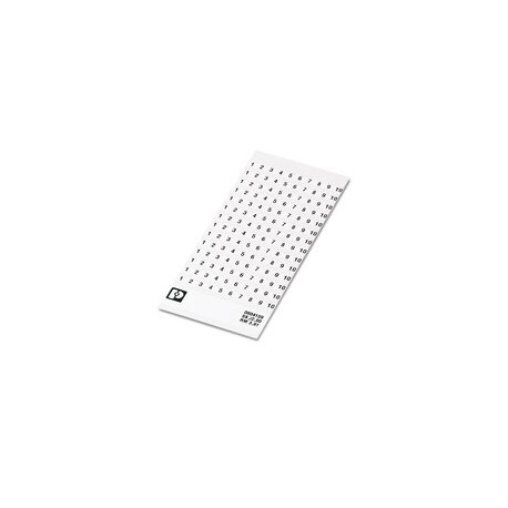 SK 3,81/2,8:FORTL.ZAHLEN 0804109 PHOENIX CONTACT Marker card