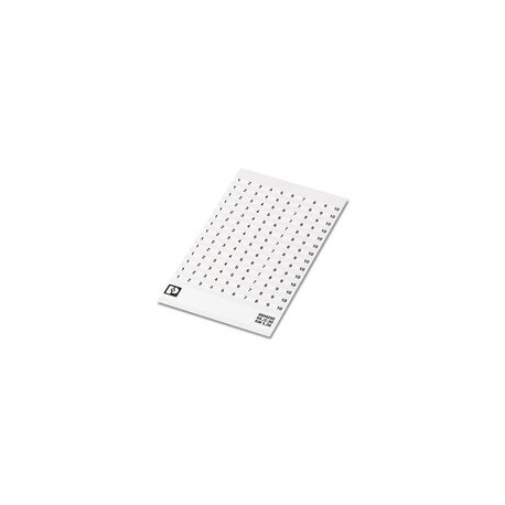 SK 5,08/2,8:FORTL.ZAHLEN 0804280 PHOENIX CONTACT Marker card