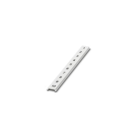 ZBF 6,QR:FORTL.ZAHLEN 0808765 PHOENIX CONTACT Zack Marker strip, flat