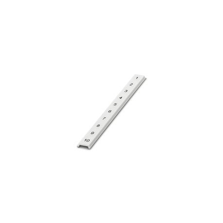 ZBF 7,5,QR:FORTL.ZAHLEN 0809968 PHOENIX CONTACT Zack Marker strip, flat