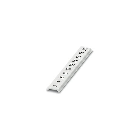 ZBF 4,LGS:GERADE ZAHLEN 0810818 PHOENIX CONTACT Zack Marker strip, flat