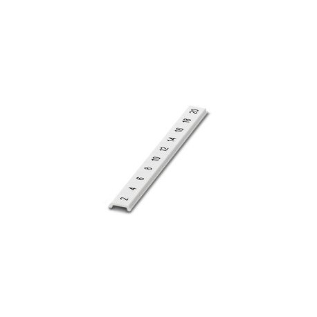 ZBF 6,LGS:GERADE ZAHLEN 0810834 PHOENIX CONTACT Zack Marker strip, flat