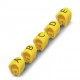SD-WMS 5 (NU) YE 0825832 PHOENIX CONTACT Conductor marking collar