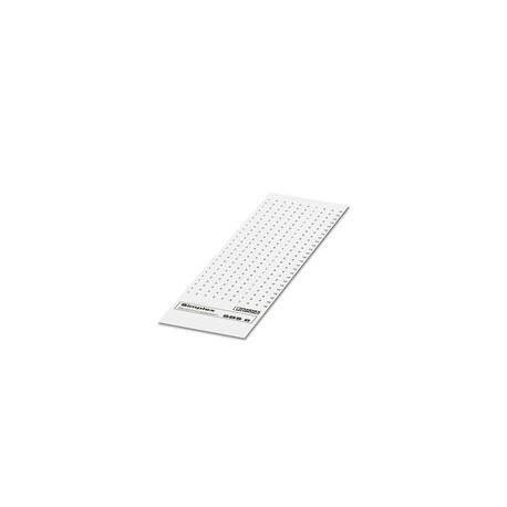 SBS 6:FORTL.ZAHLEN 1007028 PHOENIX CONTACT Marking card for terminal marking