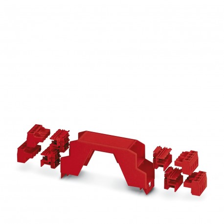 ME 22,5 OT-MSTBO SET RD 2200717 PHOENIX CONTACT Moduli vuoti, colore: rosso, larghezza: 22,5 mm, altezza: 38..